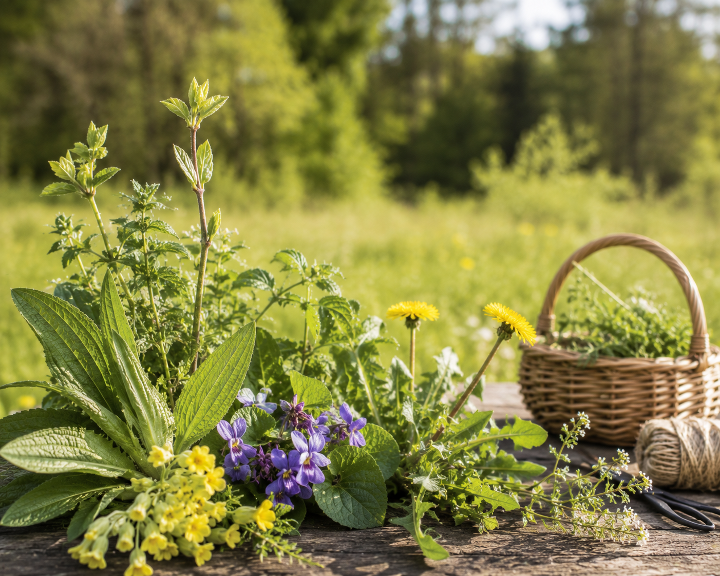 Les plantes médicinales d’avril , le renouveau au cœur de la nature