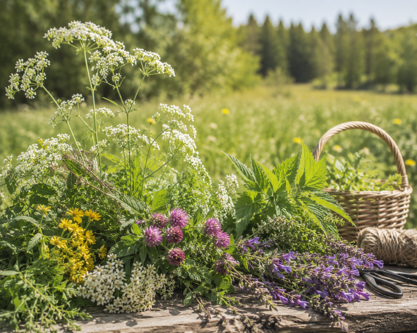 Les plantes médicinales et bien-être du mois de Mai partie 1