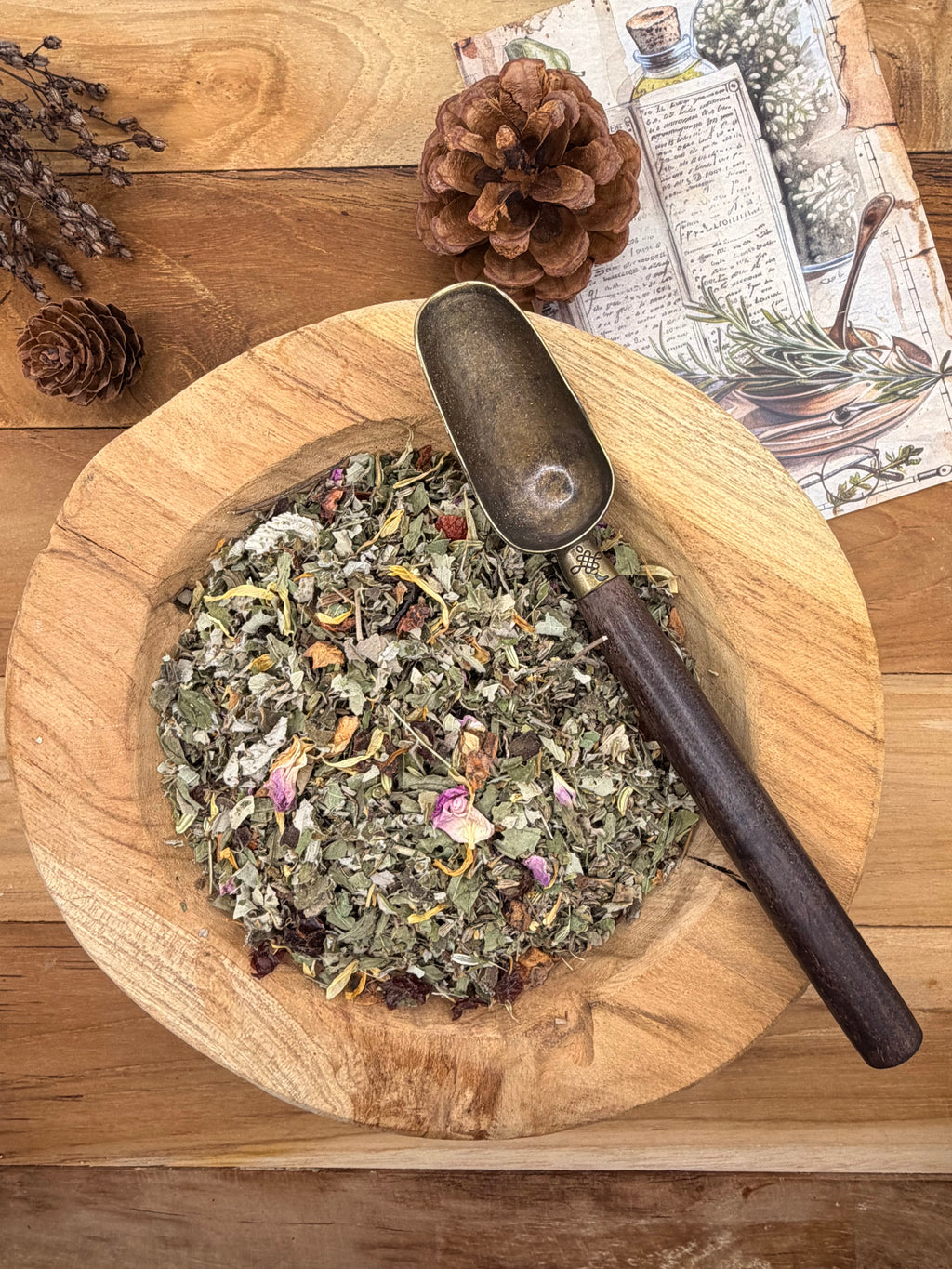 Brume des Prés – Infusion Florale, Menthe & Fleurs de Sureau -40 g