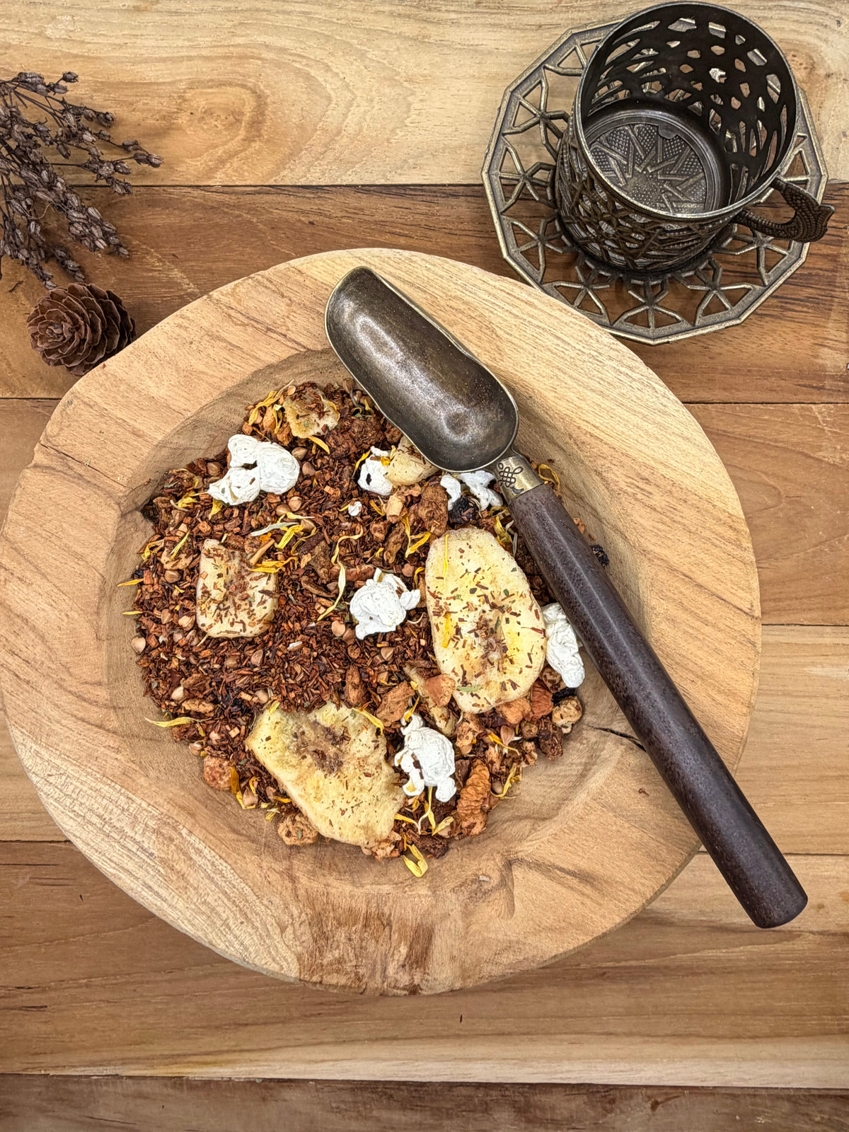 Mystère Fruité – Rooibos Banane, Myrtille & Jasmin- 30g