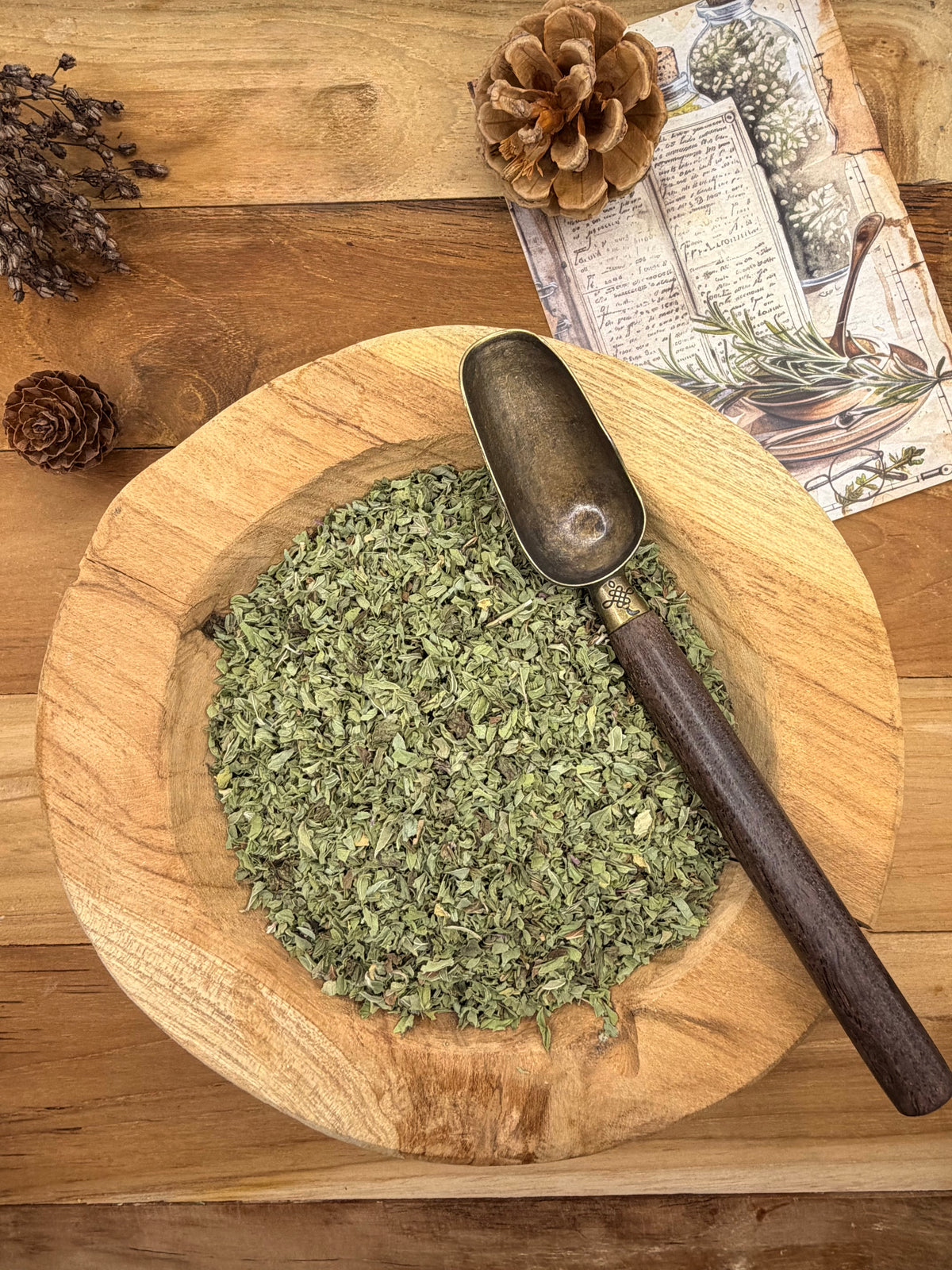 MENTHE DOUCE (Mentha spicata) feuilles flocon  30g