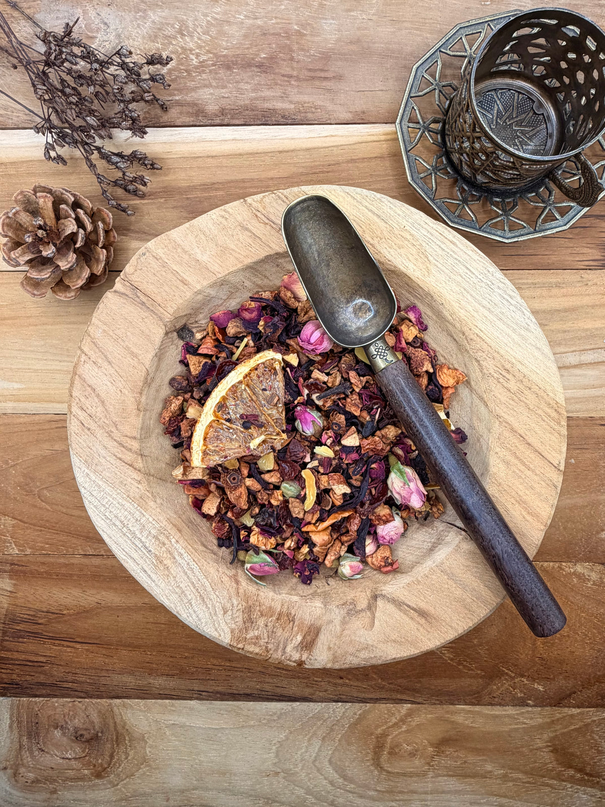 L’Instant Présent – Infusion Pomme, Cannelle, Rose & Orange - 40 g