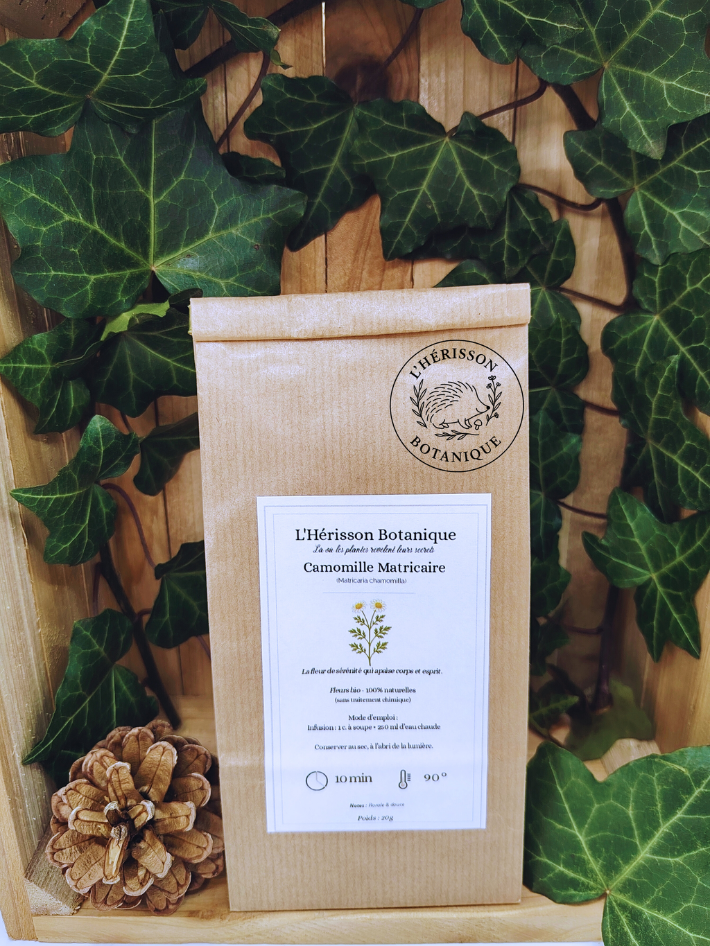 CAMOMILLE MATRICAIRE ( Matricaria chamomilla L) 20 g  fleurs bio