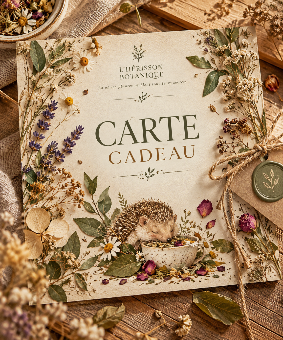 Carte Cadeau – Offrez un Instant Botanique