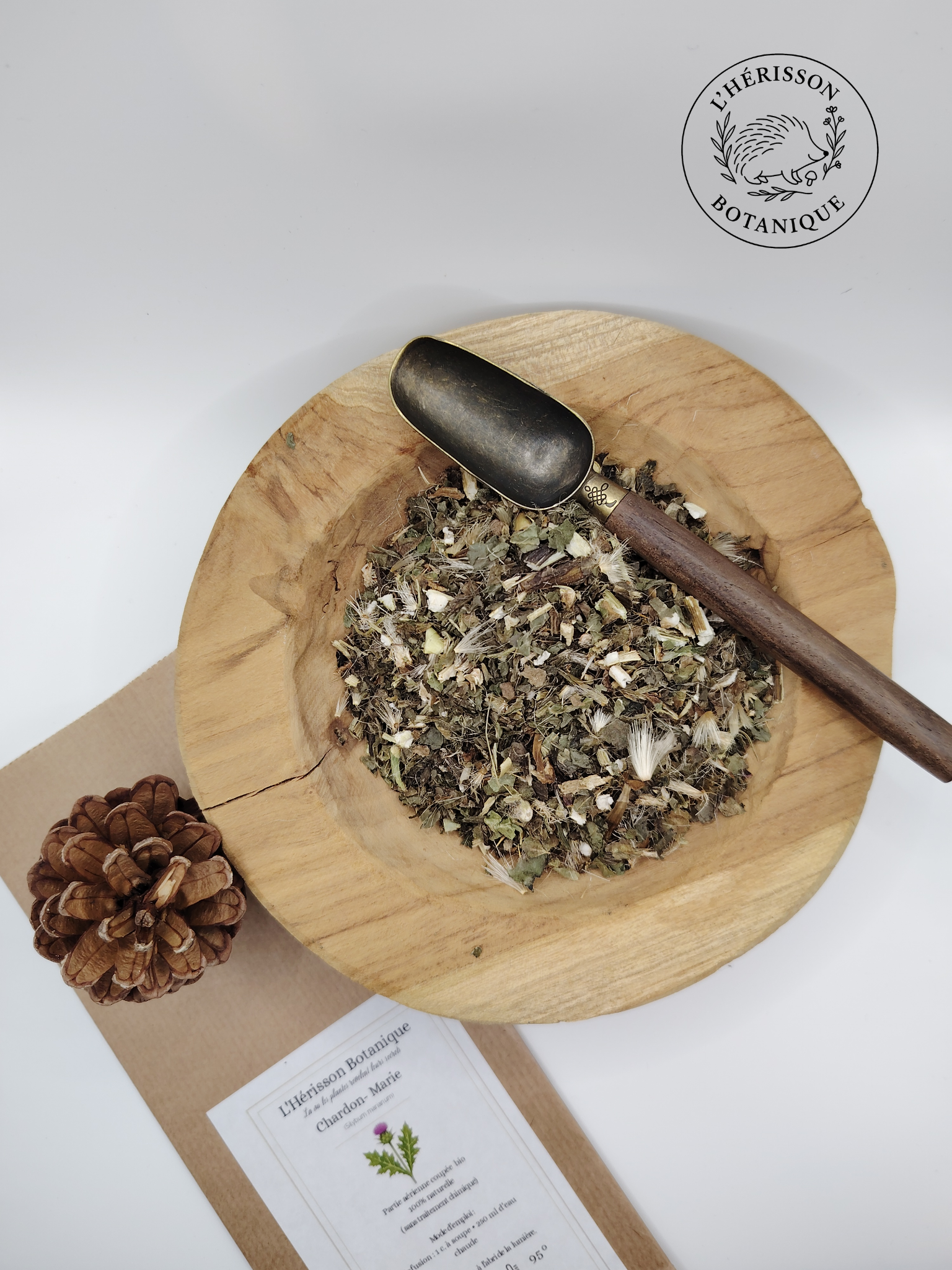 CHARDON MARIE (Silybum marianum (L.) partie aérienne coupée bio 25g