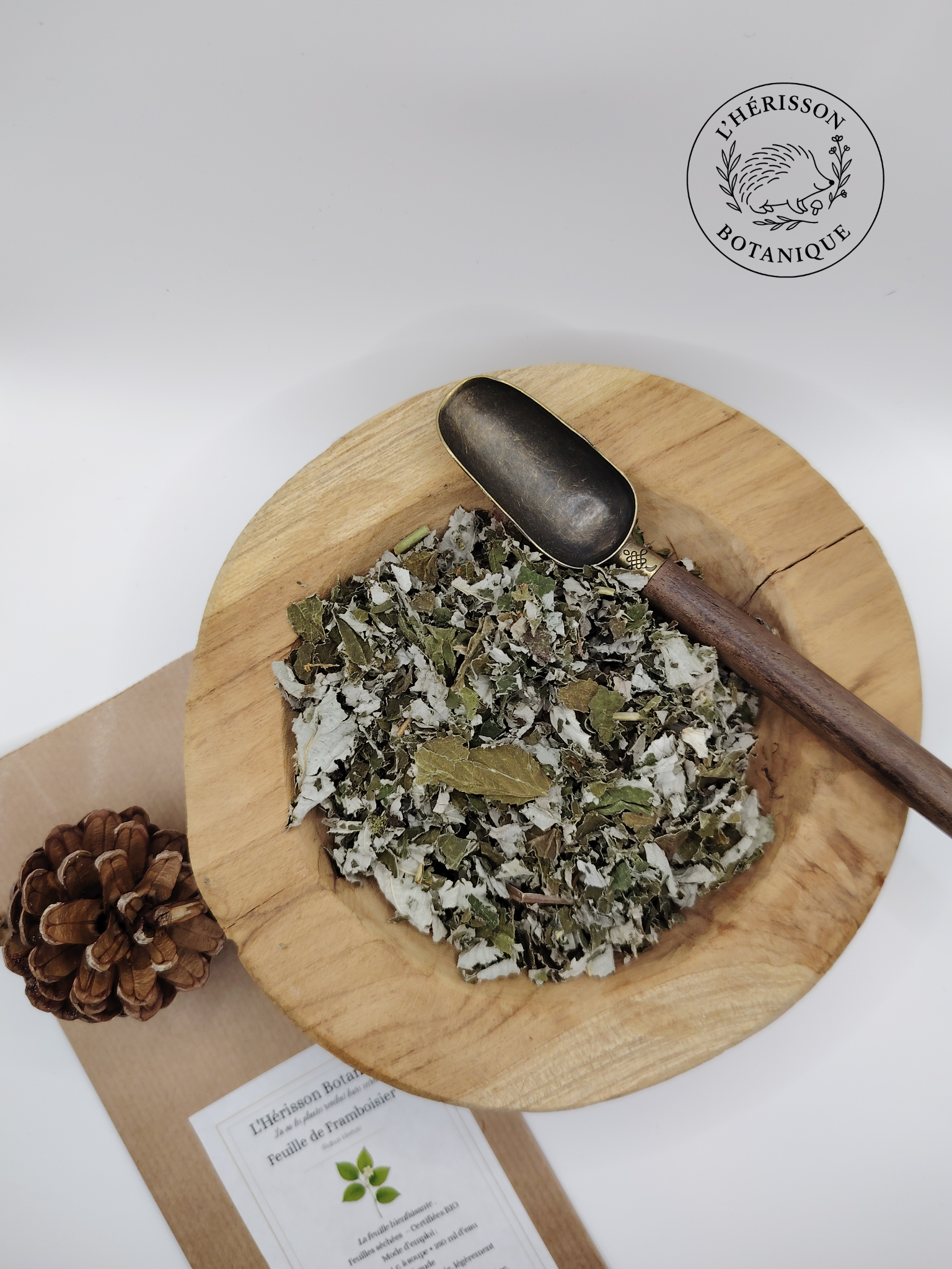 FRAMBOISIER  ( Rubus idaeus ) feuilles bio 20 g