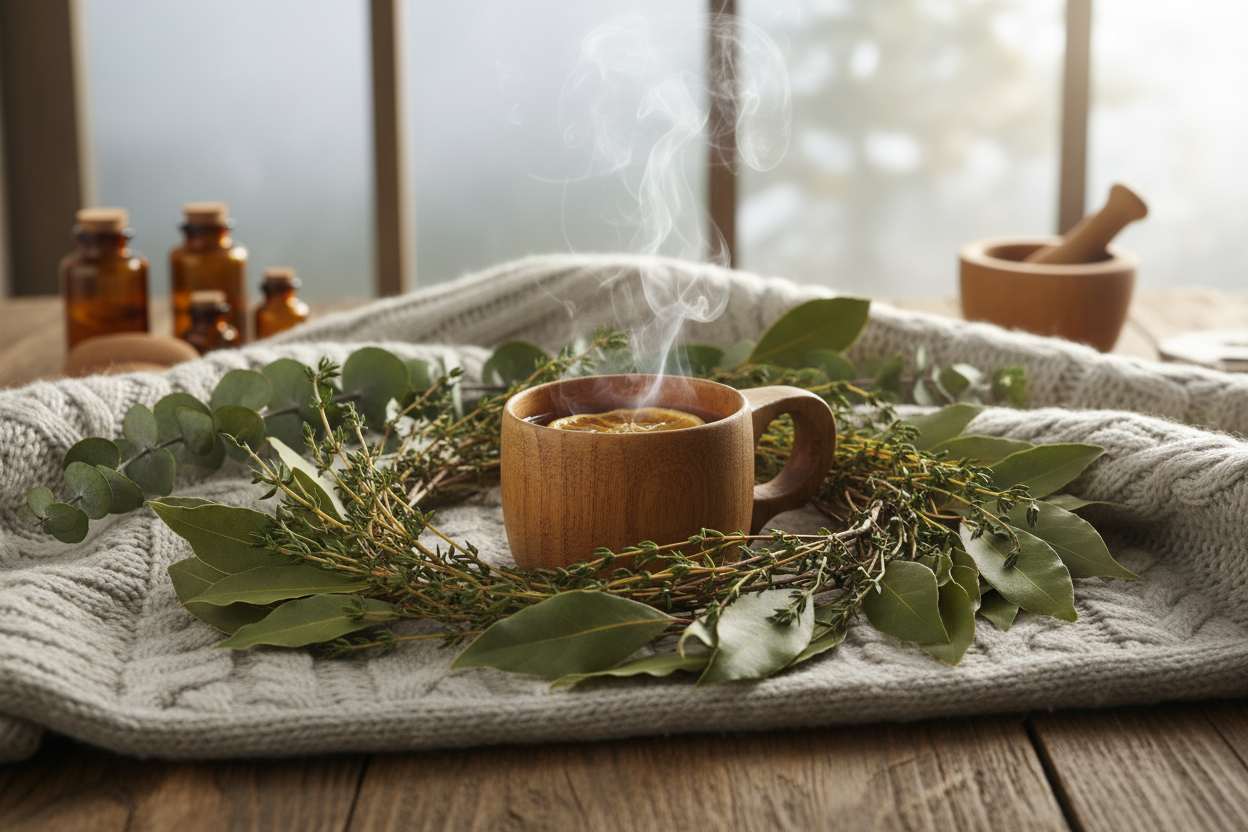 Image d'ambiance immunité hiver