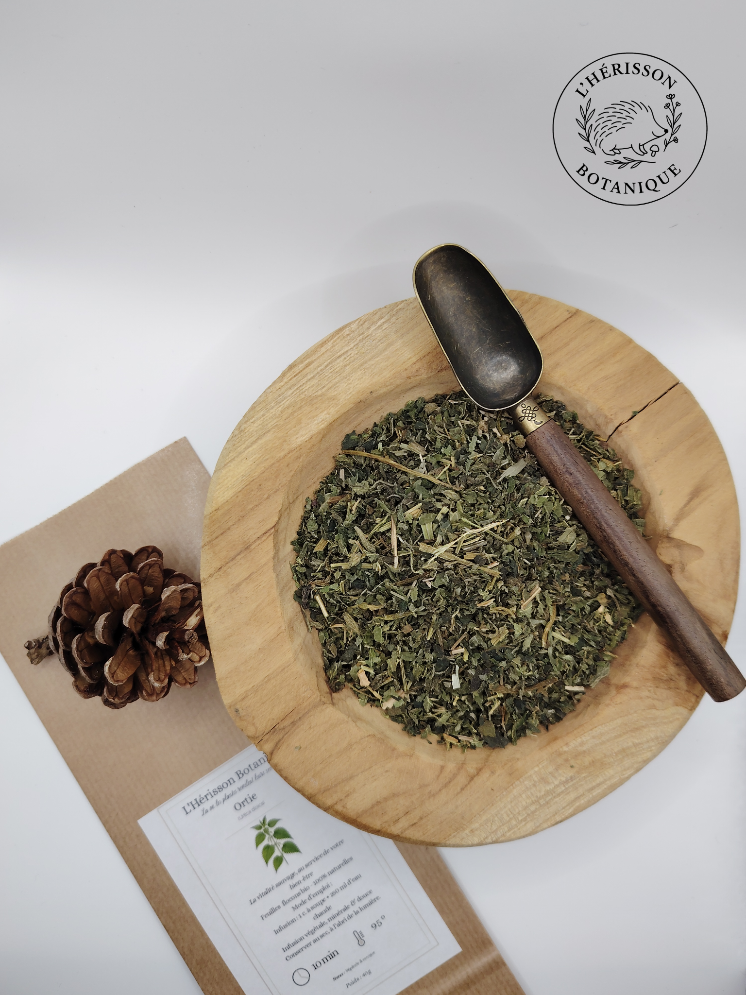 ORTIE(Urtica dioica) feuilles flocons bio 40 g