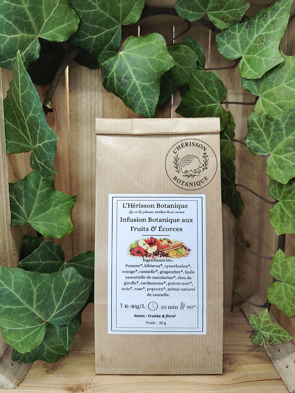 Infusion Botanique aux Fruits & Écorces BIO – 30 g