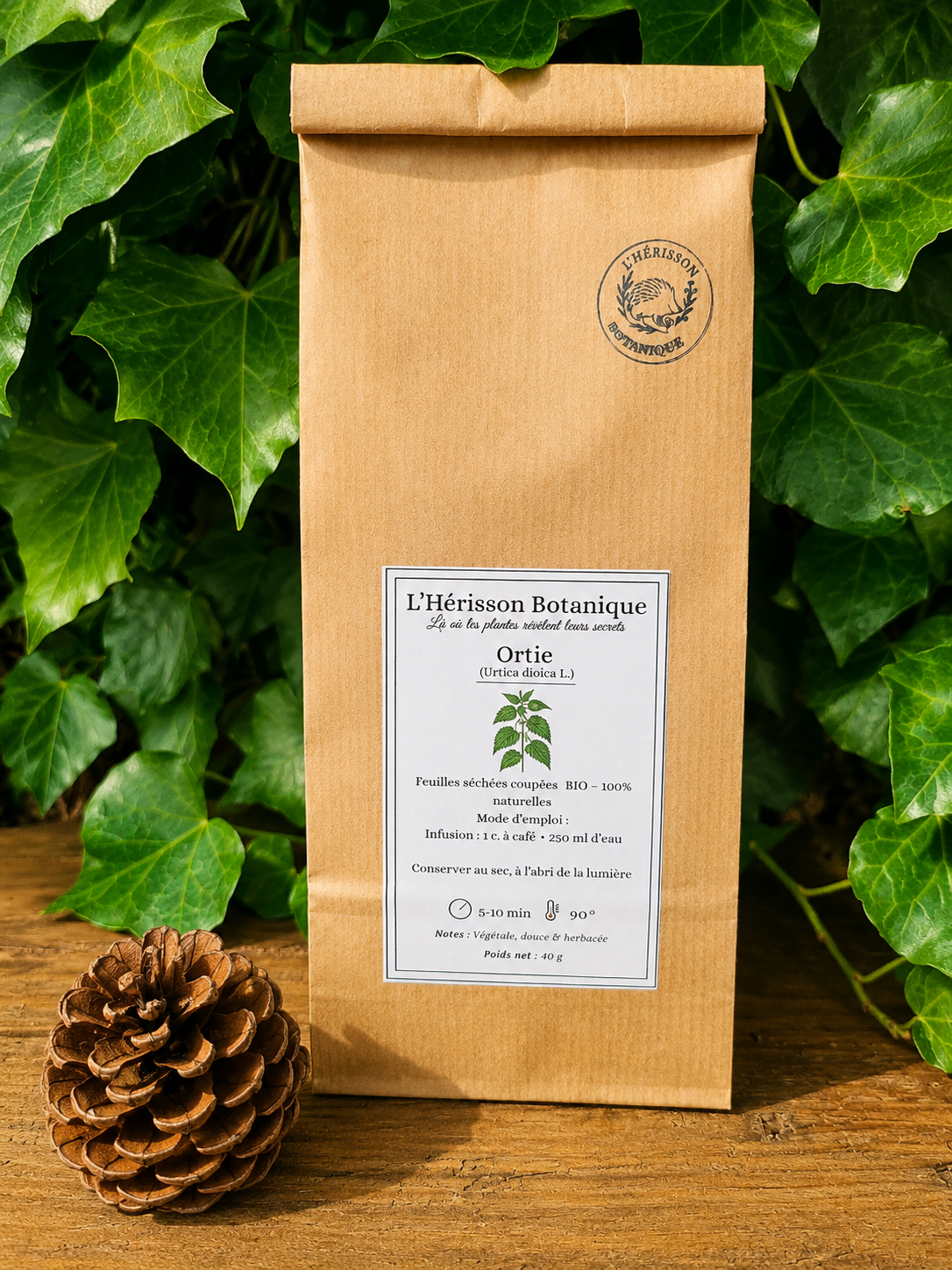 ORTIE(Urtica dioica) feuilles flocons 40 g