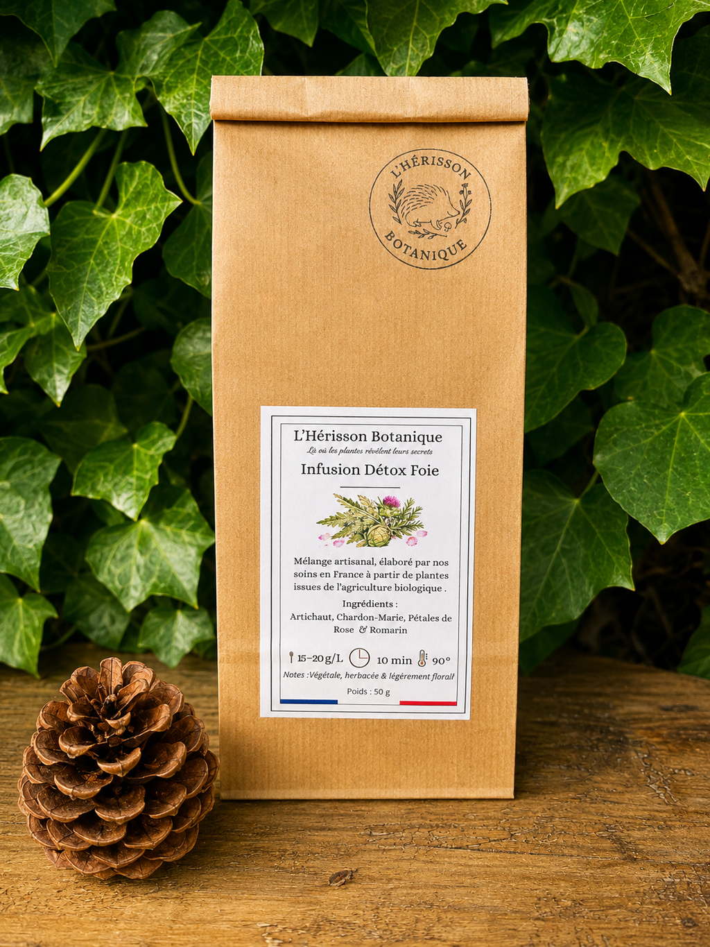 Infusion Détox Foie  50 g – Cure bien-être