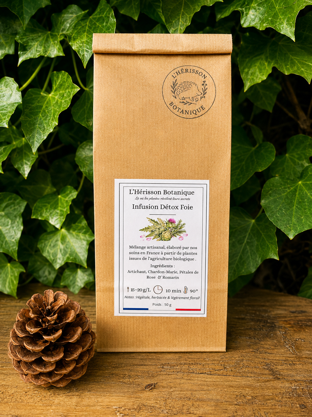 Infusion Détox Foie  50 g – Cure bien-être