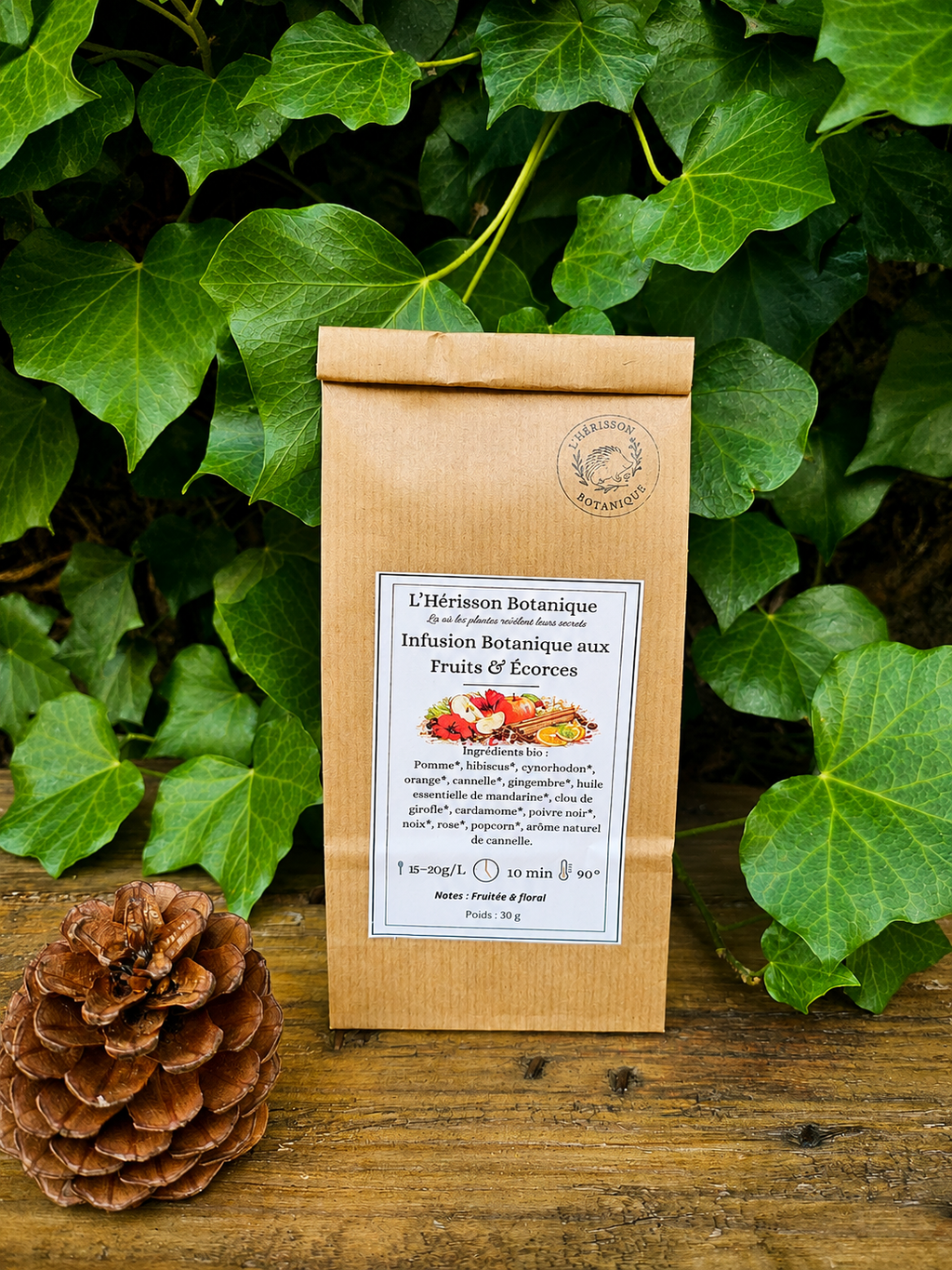 Infusion Botanique aux Fruits & Écorces – 30 g